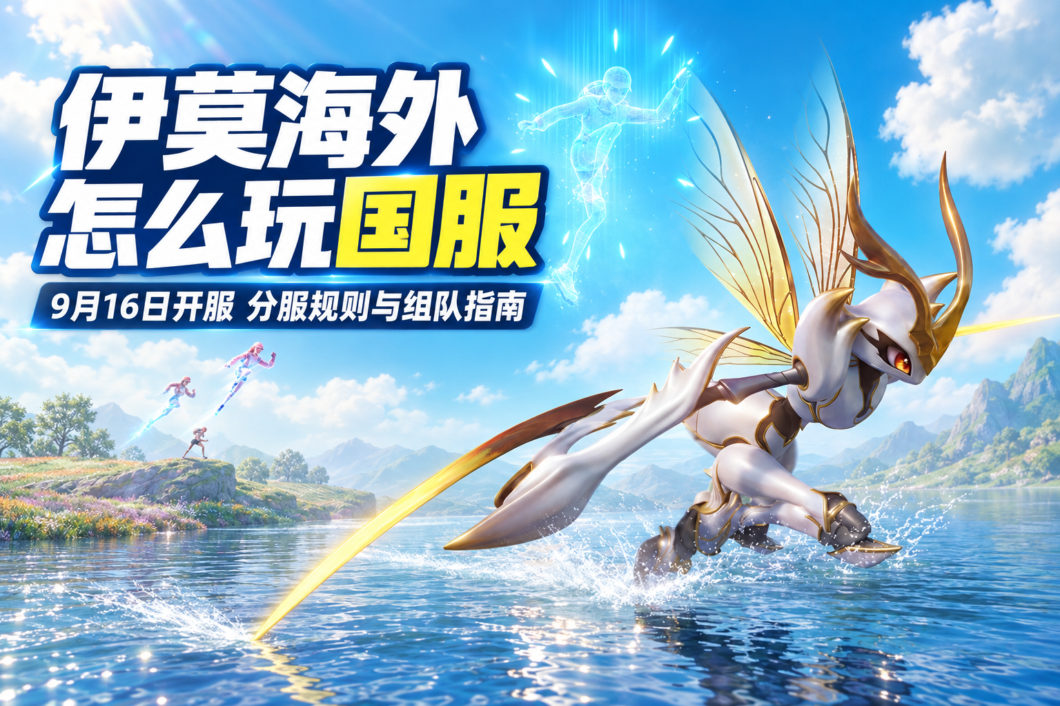 伊莫海外怎么玩国服?9月16日开服分服规则与组队指南